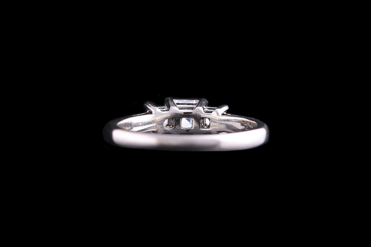 Platinum Diamond Three Stone Ring
