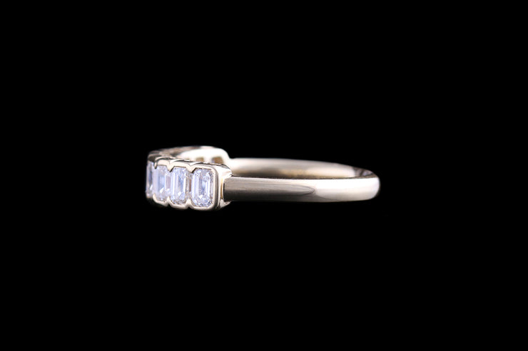 18ct Yellow Gold Diamond Half Eternity Ring