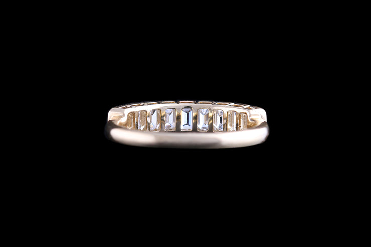 18ct Yellow Gold Diamond Half Eternity Ring
