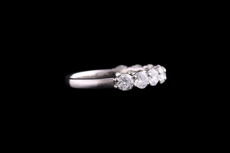 Platinum Diamond Nine Stone Ring