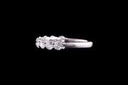 Platinum Diamond Nine Stone Ring