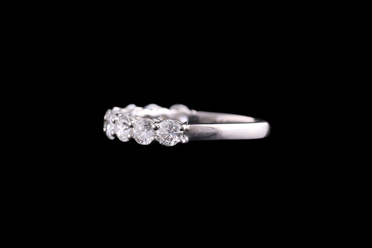 Platinum Diamond Nine Stone Ring