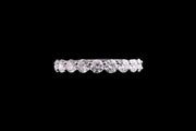 Platinum Diamond Nine Stone Ring