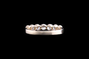 18ct Yellow Gold Diamond Half Eternity Ring