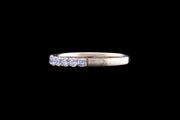 18ct Yellow Gold Diamond Half Eternity Ring