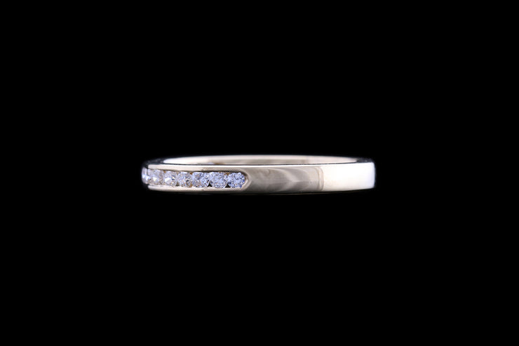 18ct Yellow Gold Diamond Half Eternity Ring