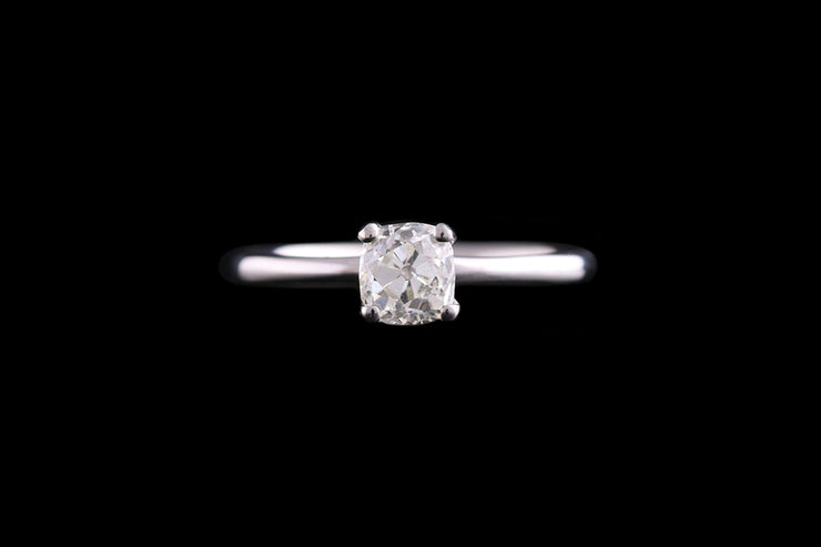 Platinum Diamond Single Stone Ring