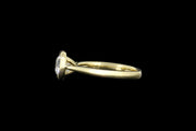 18ct Yellow Gold Diamond Single Stone Ring