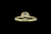 18ct Yellow Gold Diamond Single Stone Ring