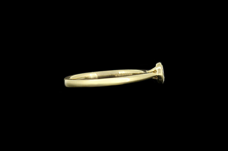 18ct Yellow Gold Diamond Single Stone Ring