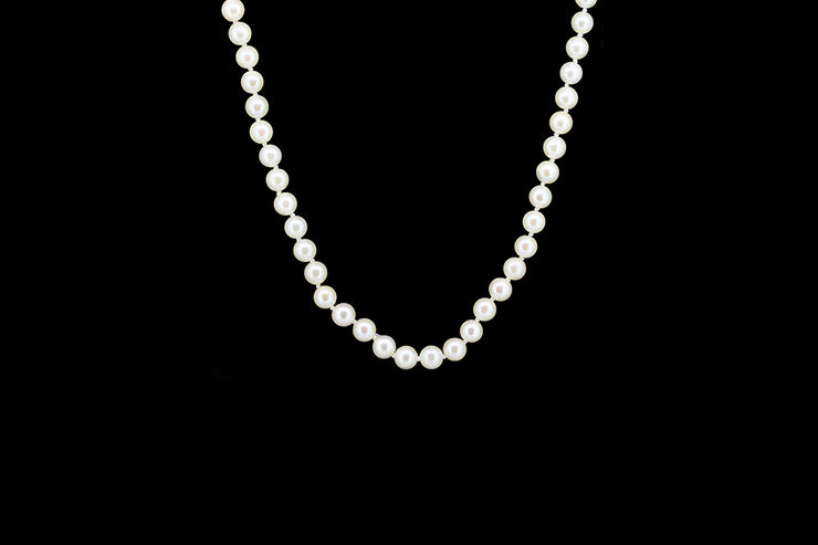 9ct Yellow Gold Cultured Pearl Strand