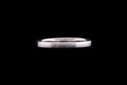 Platinum Diamond Half Eternity Ring
