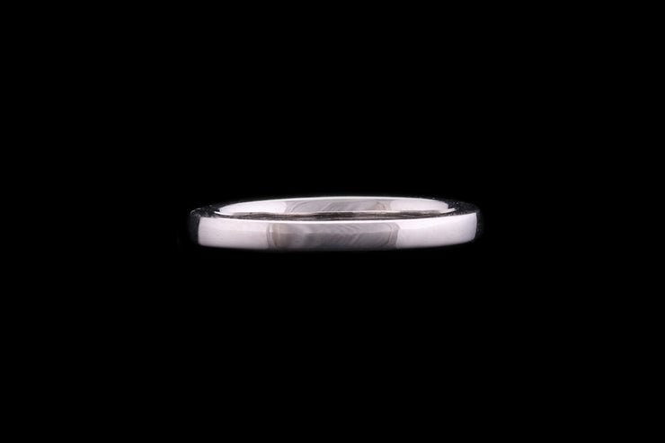 Platinum Diamond Half Eternity Ring