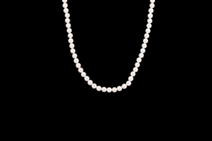 9ct Yellow Gold Cultured Pearl Strand