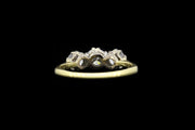 18ct Yellow Gold Diamond Three Stone Ring