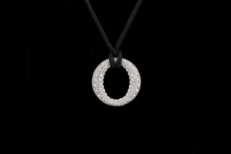 Tiffany & Co Platinum Diamond Pendant