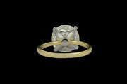 18ct Yellow Gold Diamond Solitaire Ring