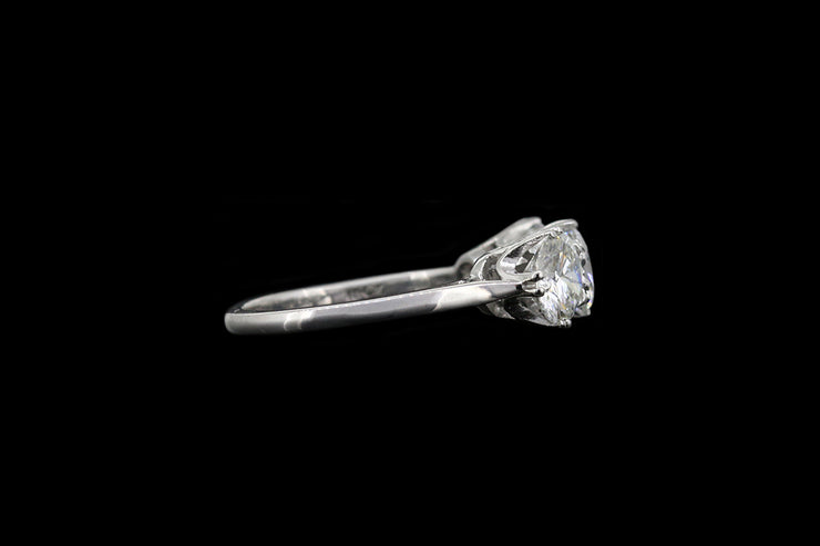 18ct White Gold Diamond Three Stone Ring