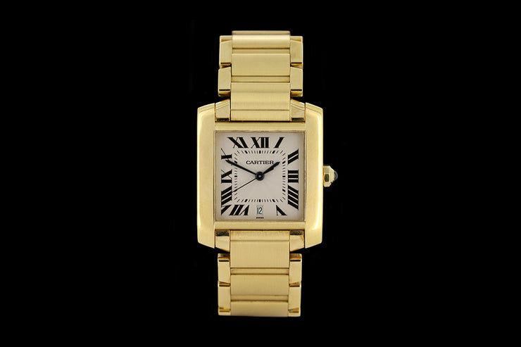 Cartier 18ct Yellow Gold Tank Francaise