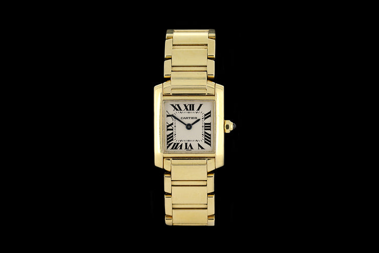 Cartier 18ct Yellow Gold Tank Francaise
