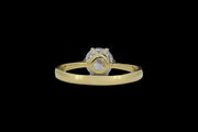 18ct Yellow Gold Diamond Solitaire Ring