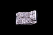 18ct White Gold Diamond Dress Ring