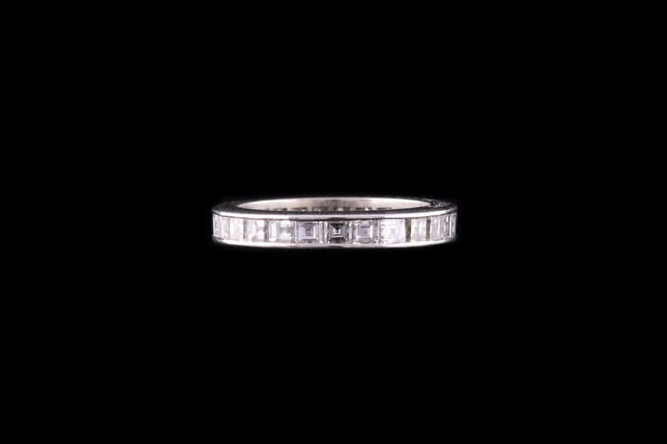 Cartier Platinum Diamond Eternity Ring