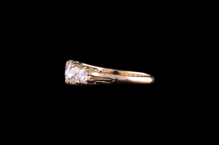 18ct Yellow Gold Diamond Five Stone Ring