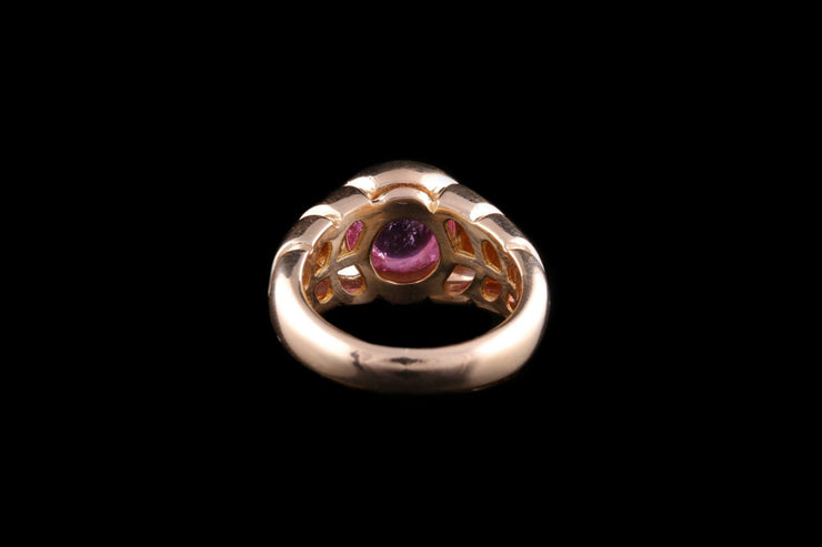 Bulgari 18ct Gold Pink Tourmaline Ring