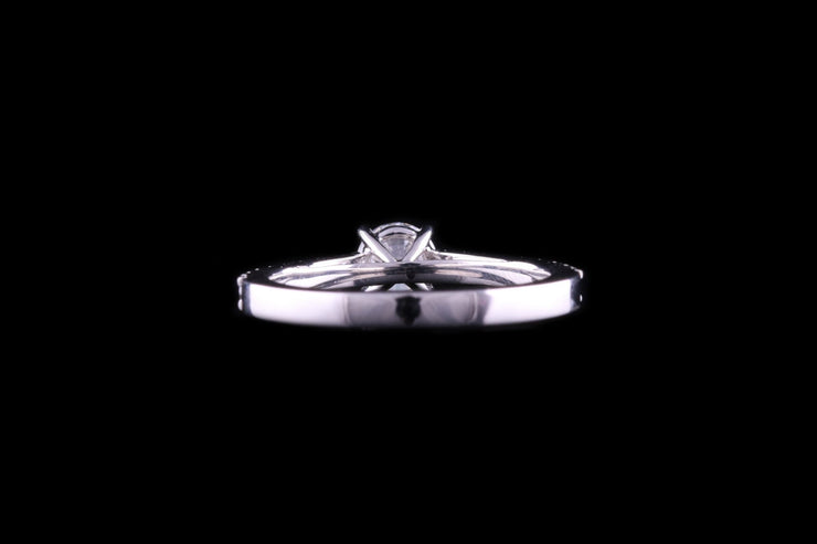 Platinum Diamond Single Stone Engagement Ring