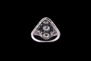 Platinum Diamond Three Stone Diamond Set Dress Ring