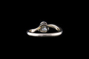 18ct Yellow Gold Diamond Heart Shape Ring
