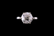 18ct White Gold Diamond Single Stone Ring