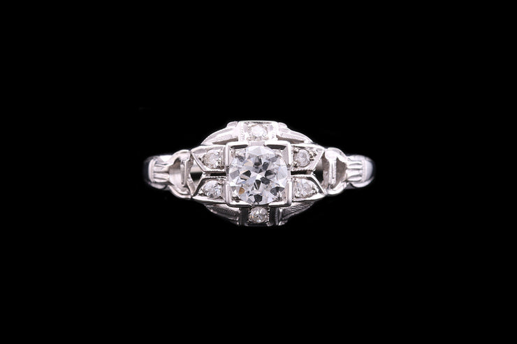 18ct White Gold Diamond Dress Ring Mortimers Jewellers 18ct White Gold Diamond Dress Ring Mortimers Jewellers