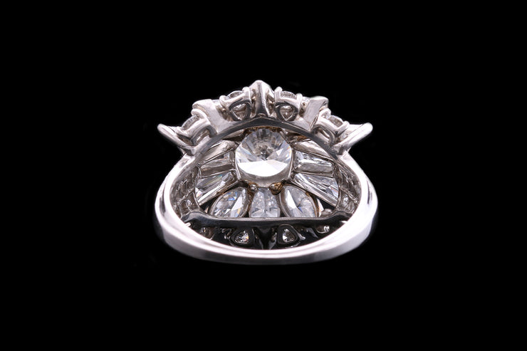Van Cleef & Arpels Platinum Diamond Dress Ring